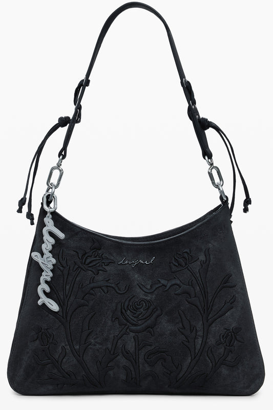 DESIGUAL BORSA DONNA NERO