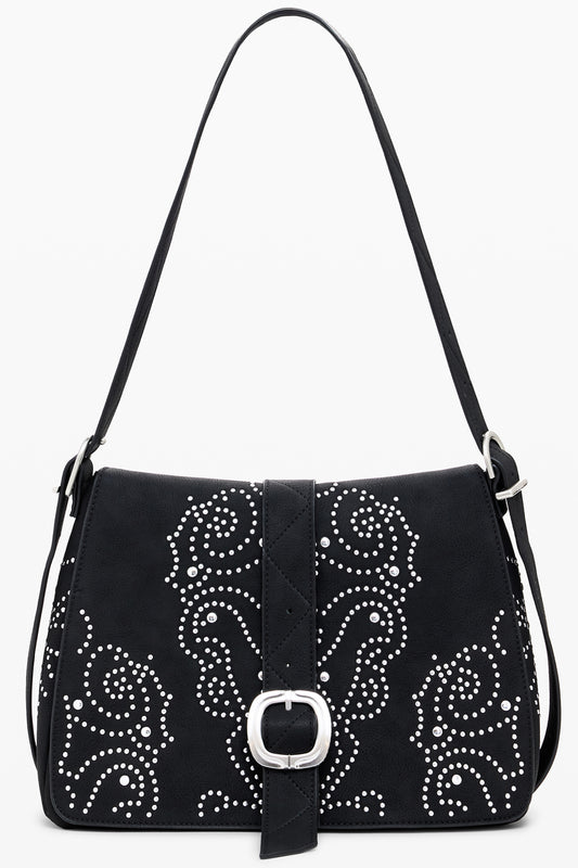 DESIGUAL BORSA DONNA NERO