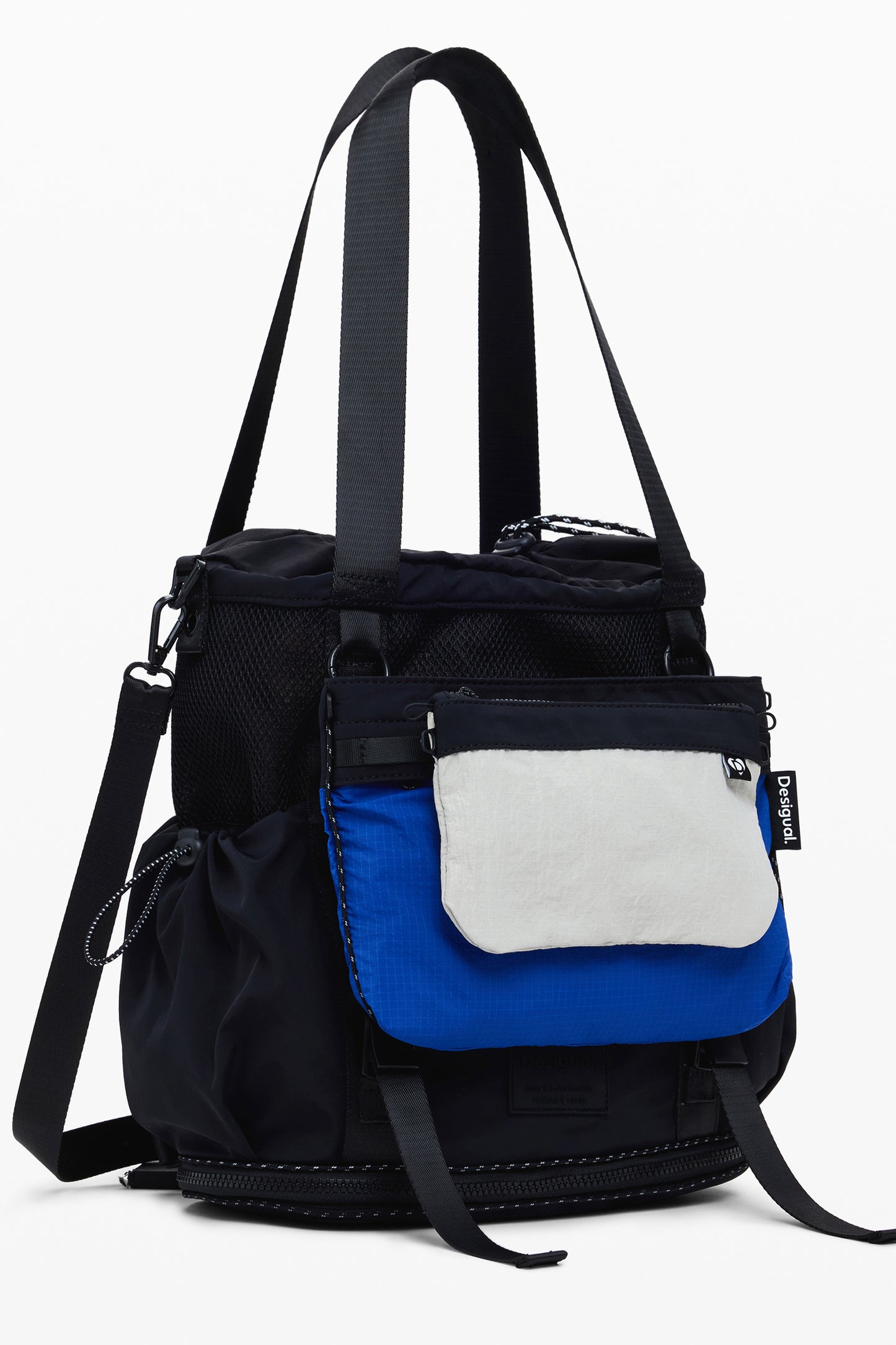 DESIGUAL BORSA DONNA NERO