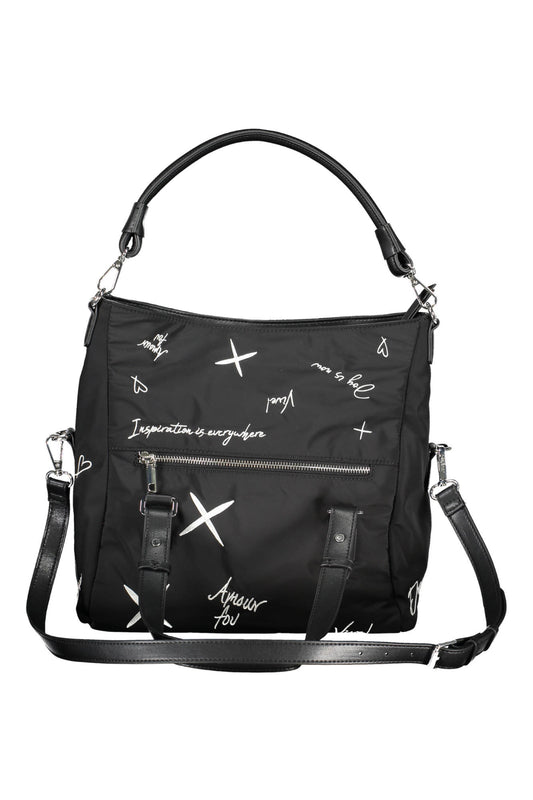 DESIGUAL BORSA DONNA NERO