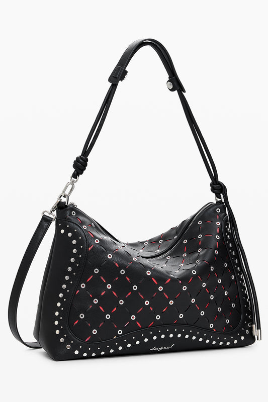 DESIGUAL BORSA DONNA NERO