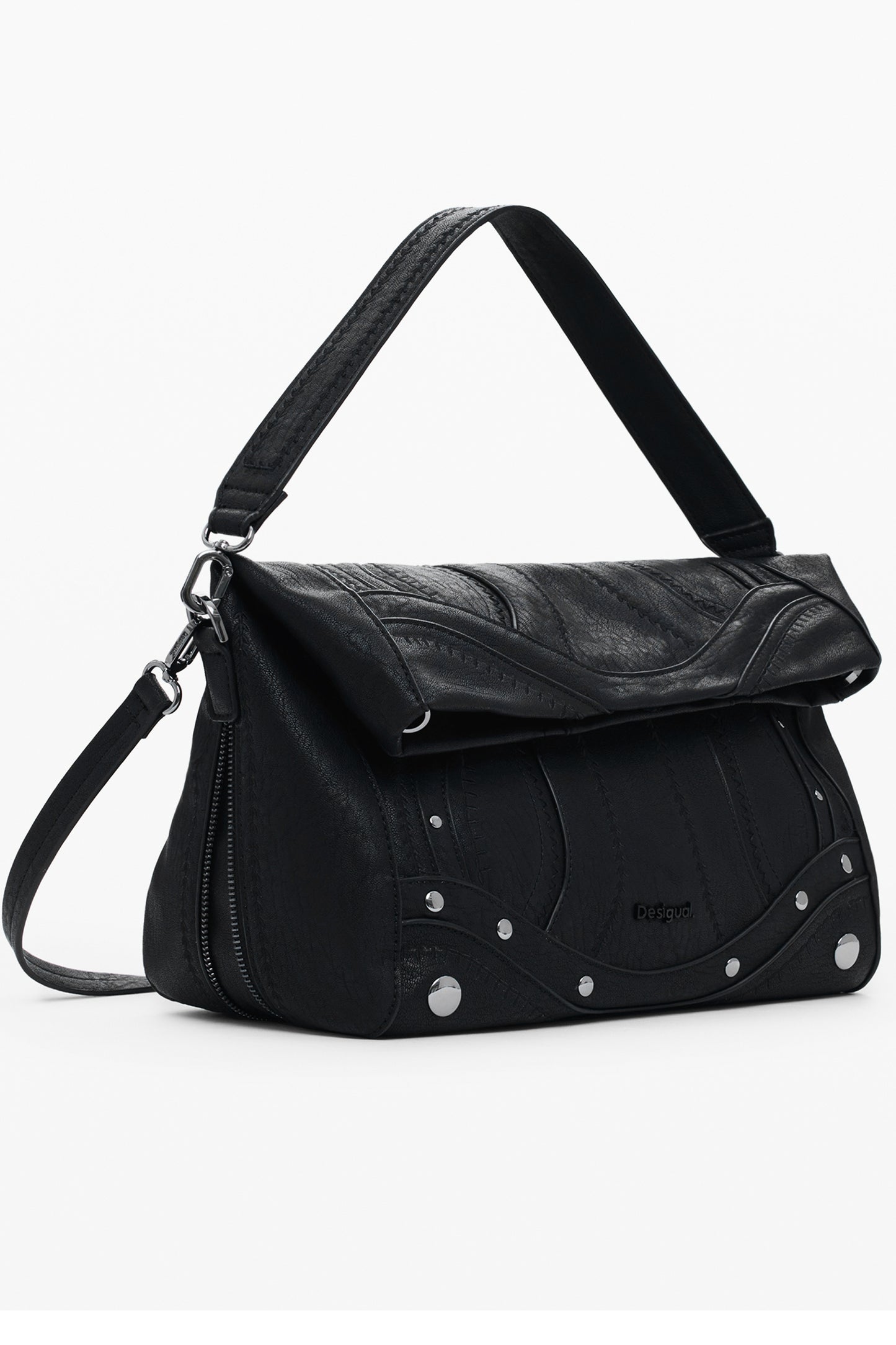 DESIGUAL BORSA DONNA NERO