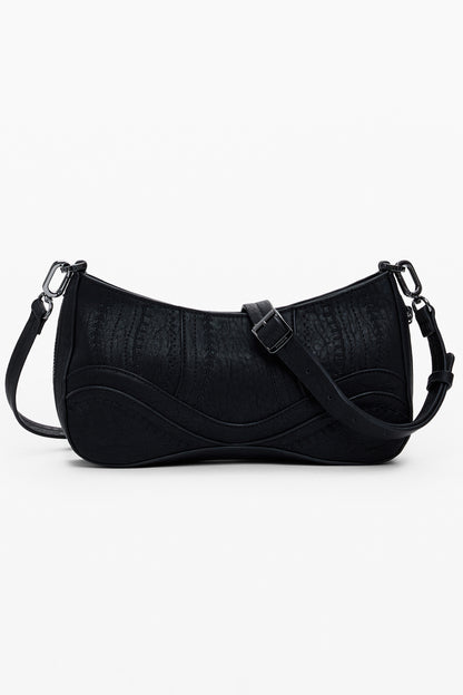 DESIGUAL BORSA DONNA NERO