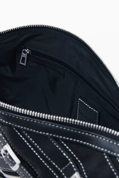 DESIGUAL BORSA DONNA NERO