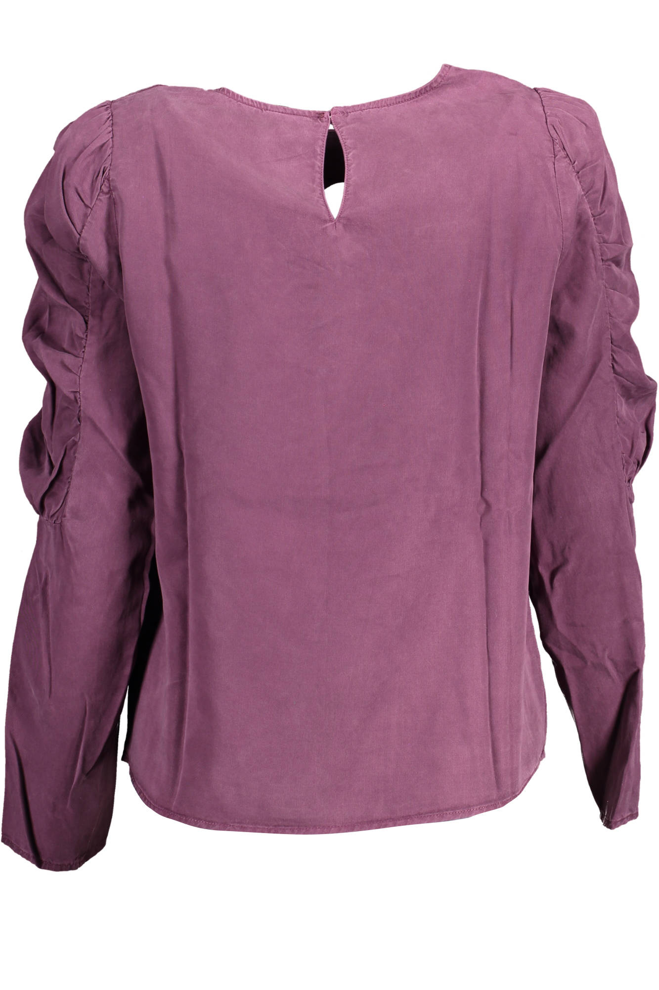 DESIGUAL CAMICIA MANICHE LUNGHE DONNA VIOLA