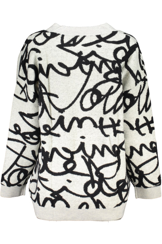 DESIGUAL CARDIGAN DONNA BIANCO