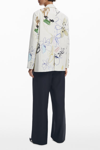 DESIGUAL GIACCA CLASSICA DONNA BIANCO