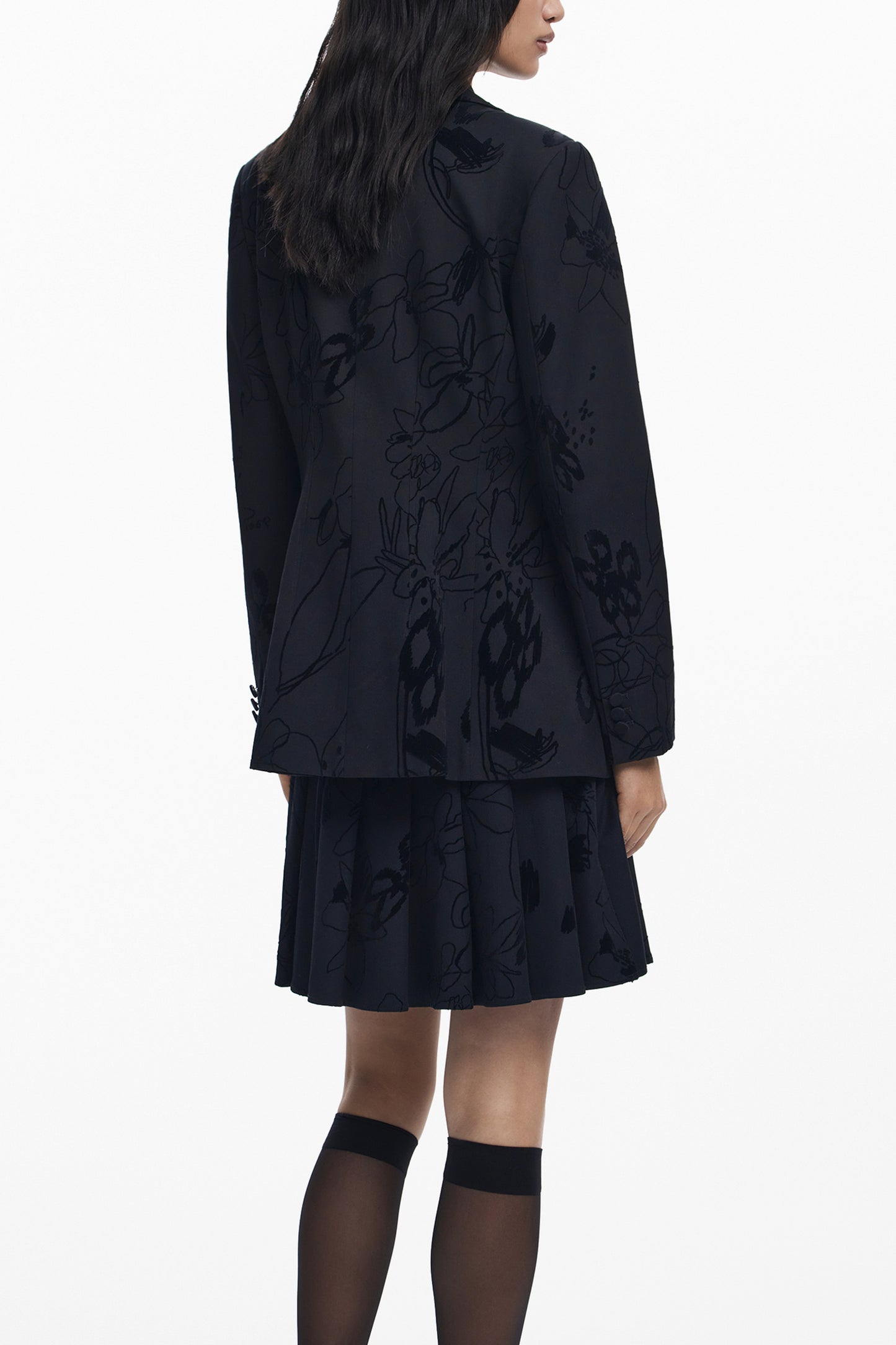 DESIGUAL GIACCA CLASSICA DONNA NERO