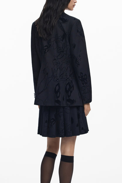 DESIGUAL GIACCA CLASSICA DONNA NERO