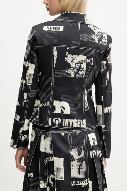 DESIGUAL GIACCA SPORTIVA DONNA NERO