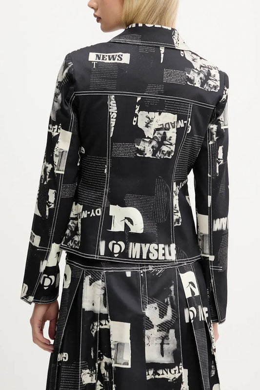 DESIGUAL GIACCA SPORTIVA DONNA NERO