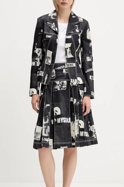 DESIGUAL GIACCA SPORTIVA DONNA NERO