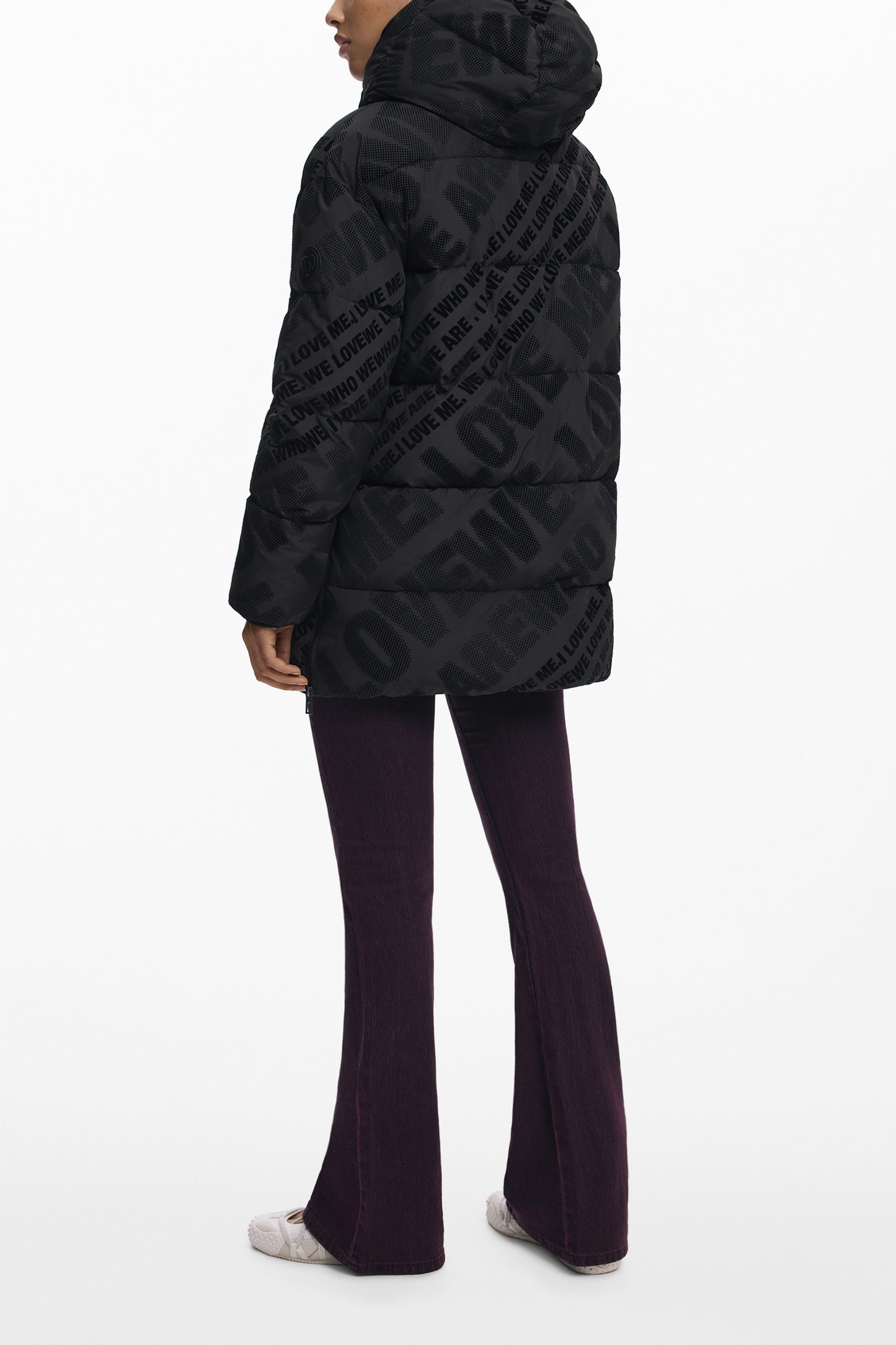 DESIGUAL GIUBBOTTO DONNA NERO