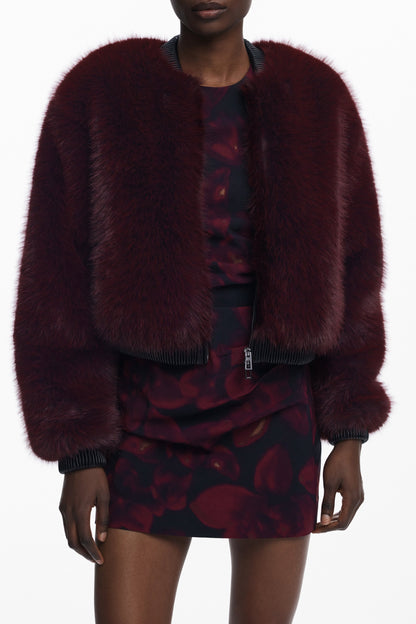 DESIGUAL GIUBBOTTO DONNA ROSSO