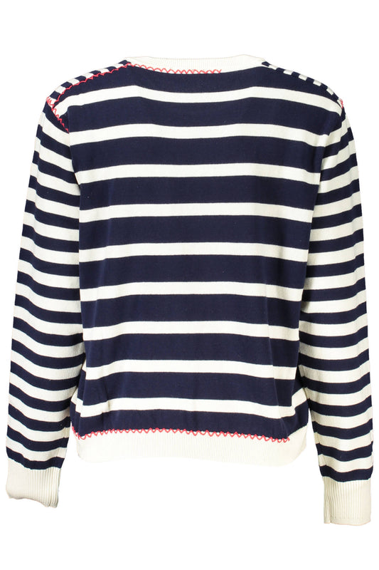 DESIGUAL MAGLIA DONNA BLU