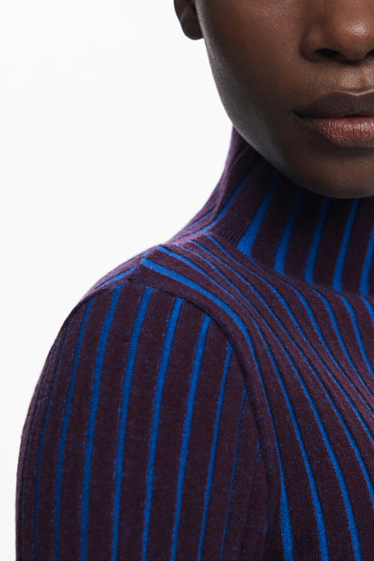 DESIGUAL MAGLIA DONNA MARRONE