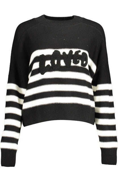 DESIGUAL MAGLIA DONNA NERO