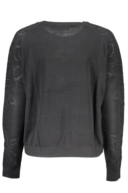 DESIGUAL MAGLIA DONNA NERO
