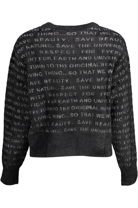 DESIGUAL MAGLIA DONNA NERO