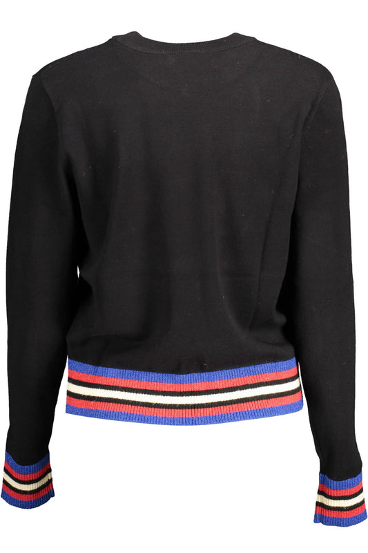 DESIGUAL MAGLIA DONNA NERO