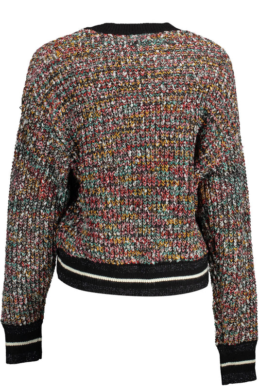 DESIGUAL MAGLIA DONNA NERO