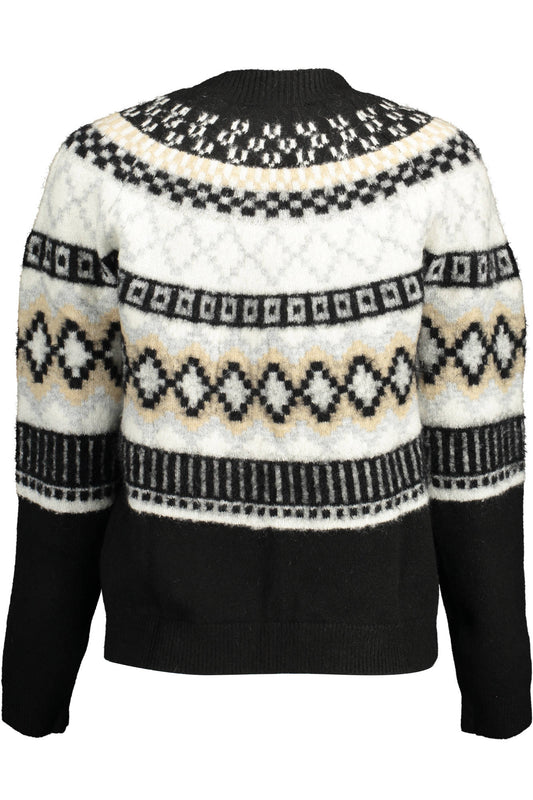 DESIGUAL MAGLIA DONNA NERO