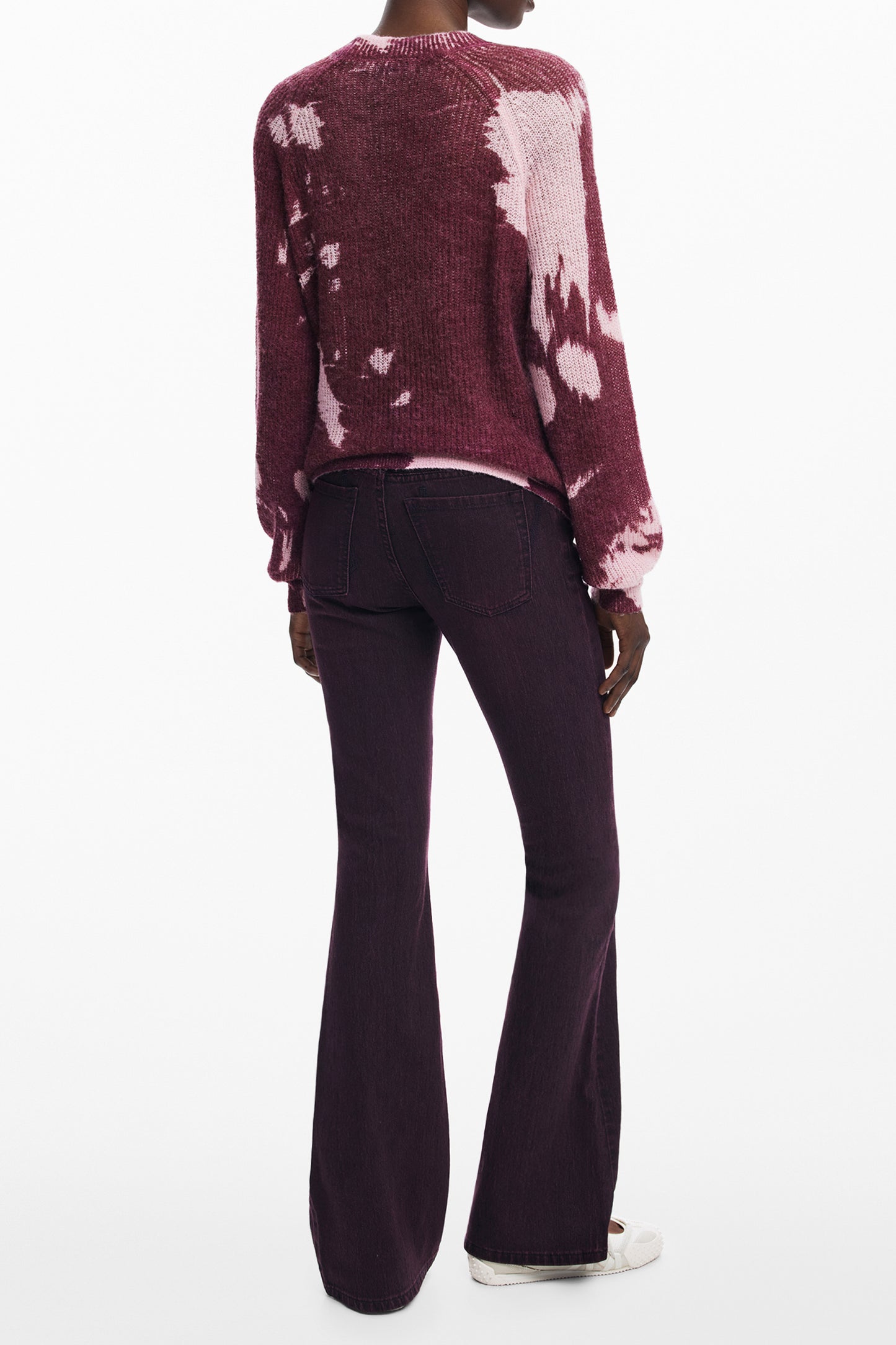 DESIGUAL MAGLIA DONNA ROSA