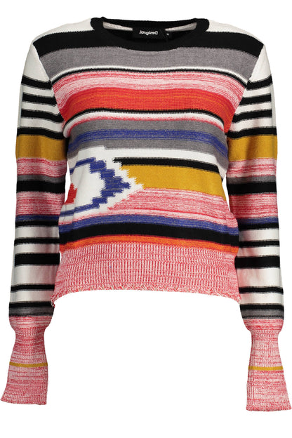 DESIGUAL MAGLIA DONNA ROSSO