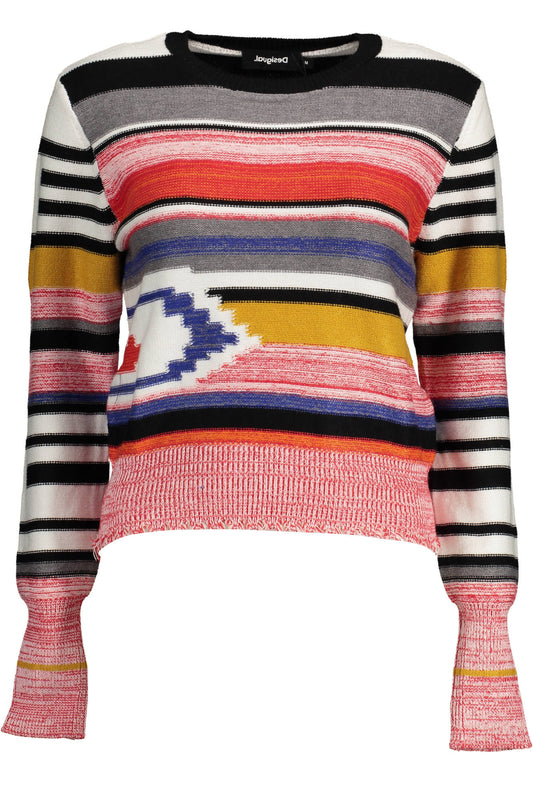DESIGUAL MAGLIA DONNA ROSSO