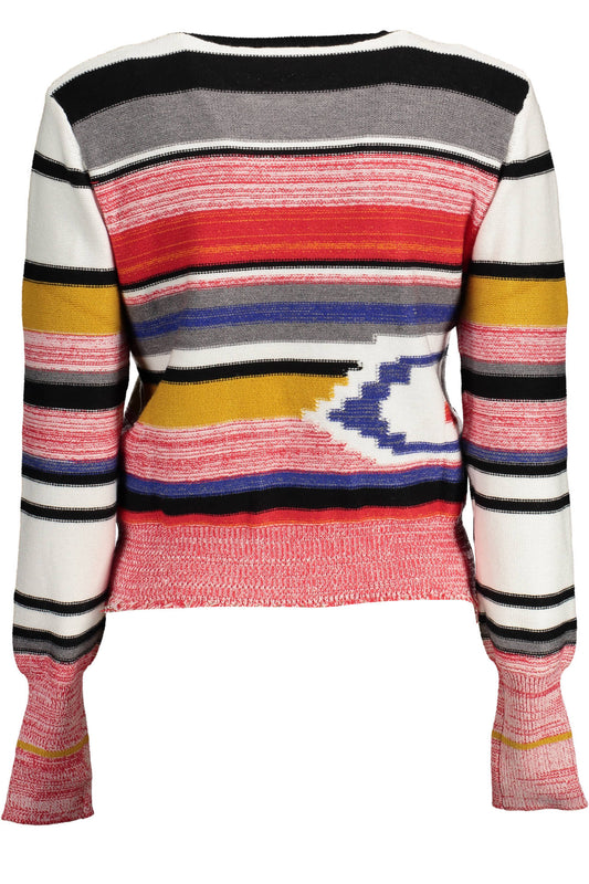 DESIGUAL MAGLIA DONNA ROSSO