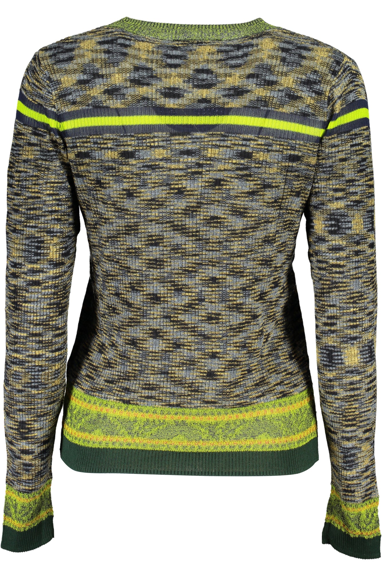 DESIGUAL MAGLIA DONNA VERDE