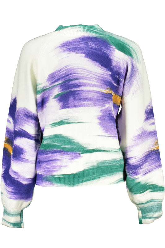 DESIGUAL MAGLIONE DONNA BIANCO