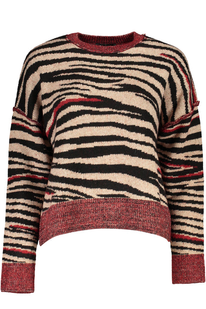 DESIGUAL MAGLIONE DONNA ROSSO