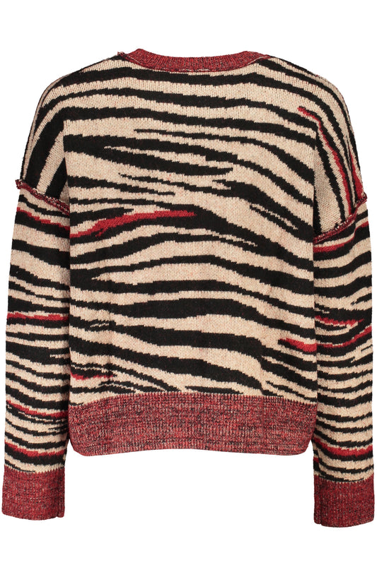 DESIGUAL MAGLIONE DONNA ROSSO