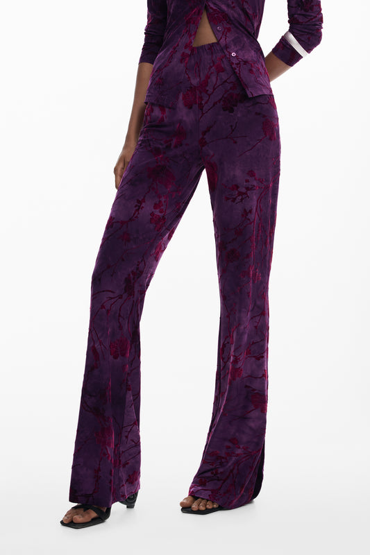 DESIGUAL PANTALONE DONNA VIOLA