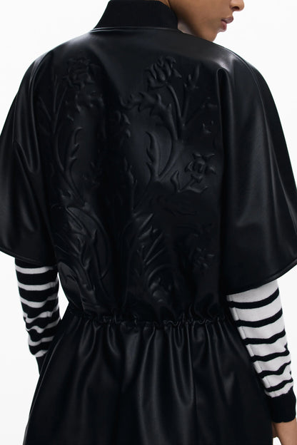 DESIGUAL PONCHO DONNA NERO