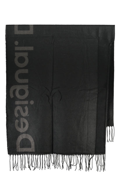 DESIGUAL PONCHO DONNA NERO