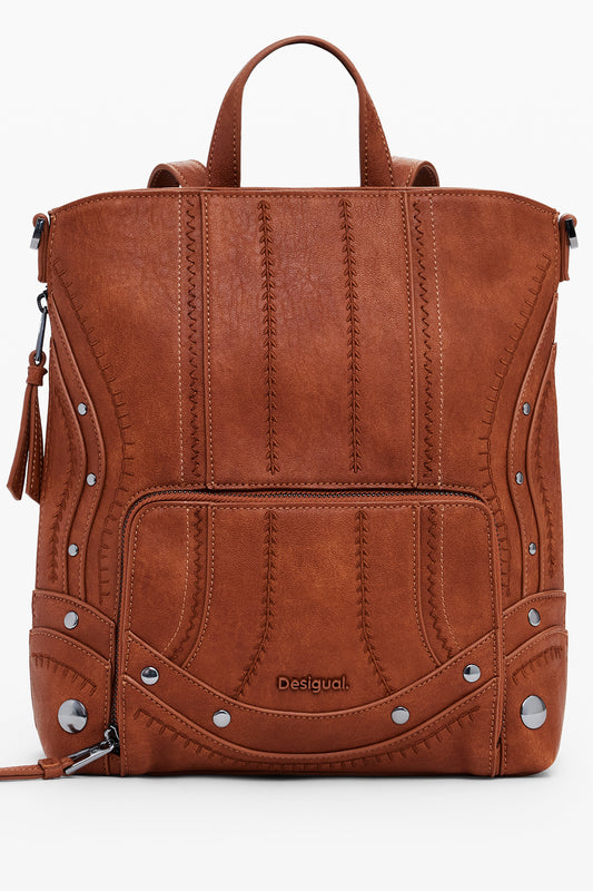 DESIGUAL ZAINO DONNA MARRONE