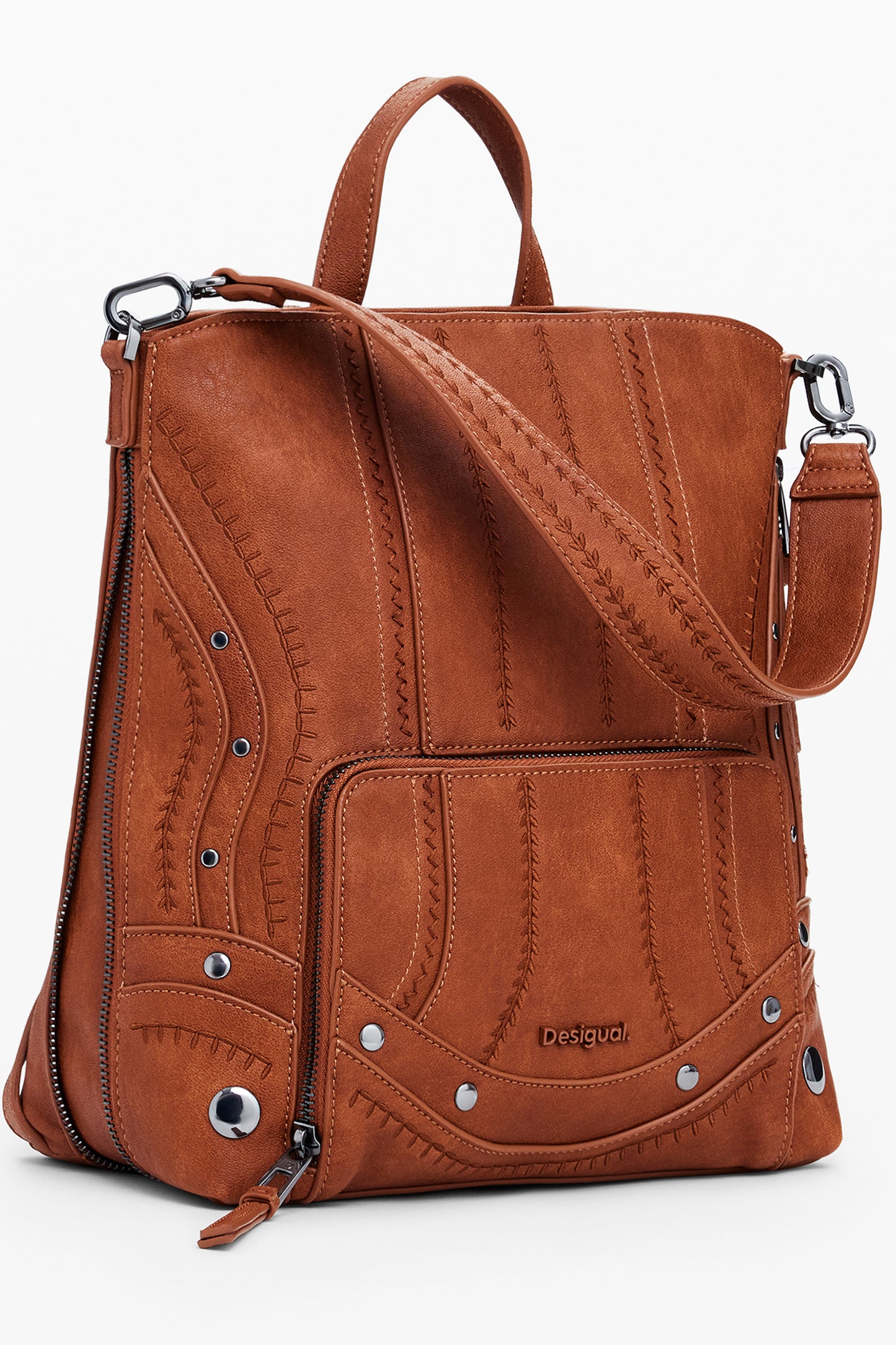 DESIGUAL ZAINO DONNA MARRONE