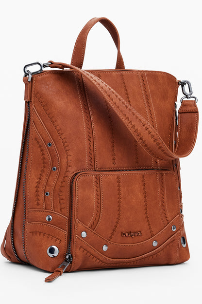 DESIGUAL ZAINO DONNA MARRONE