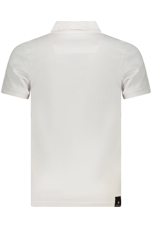 ESERCITO 1659 POLO MANICHE CORTE UOMO BIANCO