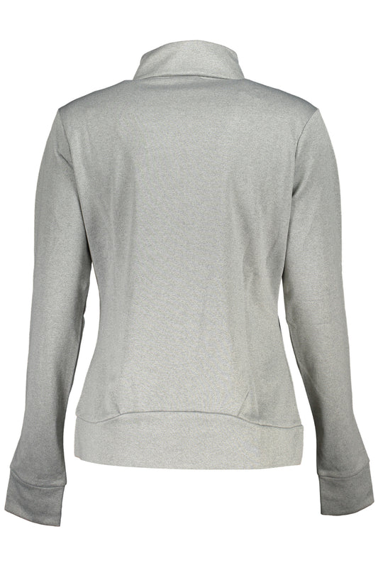FILA FELPA CON ZIP DONNA GRIGIO