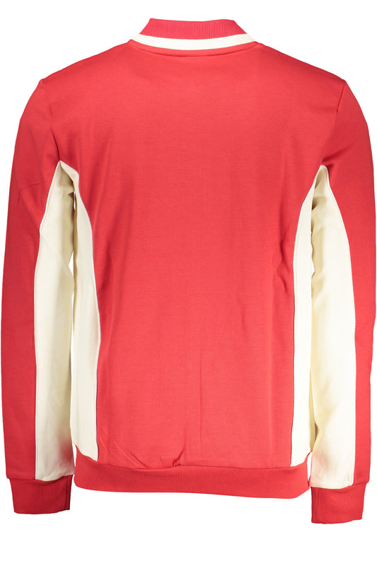 FILA FELPA CON ZIP UOMO ROSSO