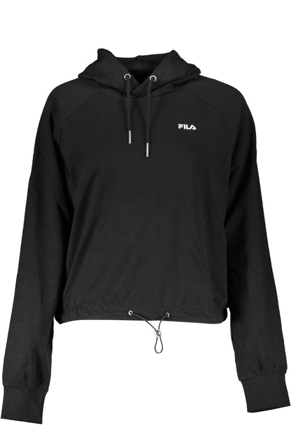 FILA FELPA SENZA ZIP DONNA NERO