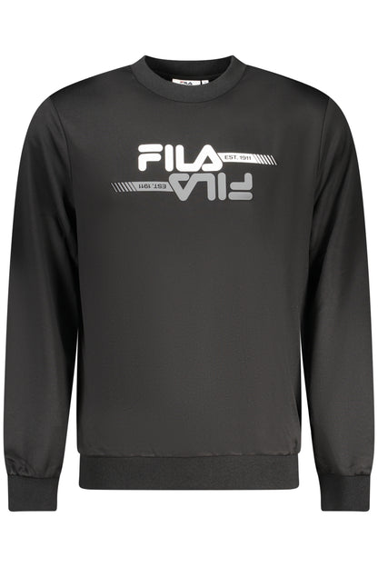 FILA FELPA SENZA ZIP UOMO NERO