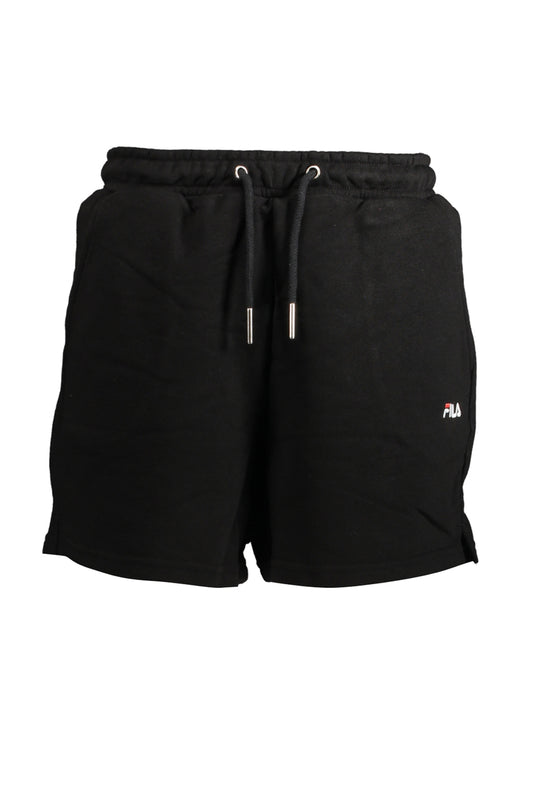 FILA PANTALONE SHORT DONNA NERO