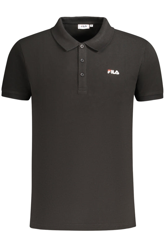 FILA POLO MANICHE CORTE UOMO NERO