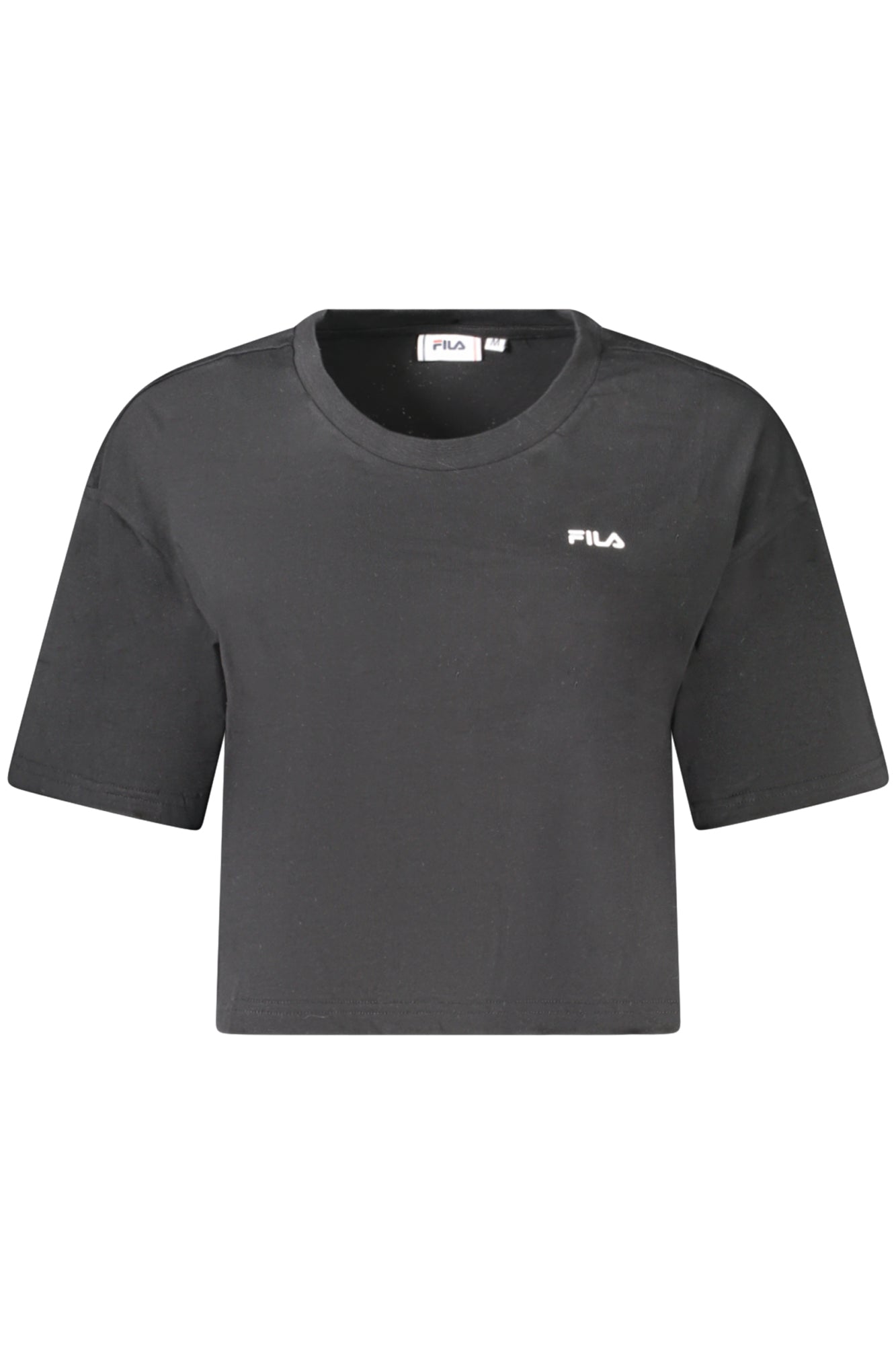 FILA T-SHIRT MANICHE CORTE DONNA NERO