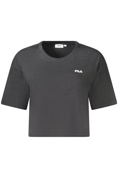 FILA T-SHIRT MANICHE CORTE DONNA NERO