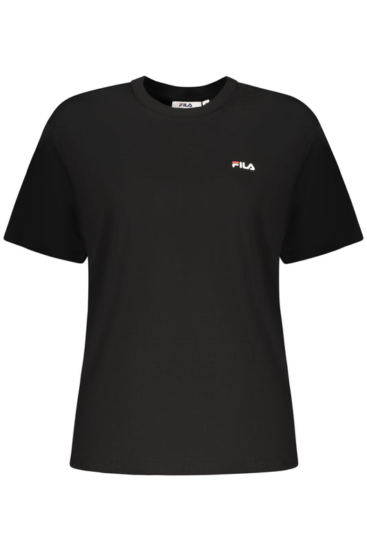 FILA T-SHIRT MANICHE CORTE DONNA NERO